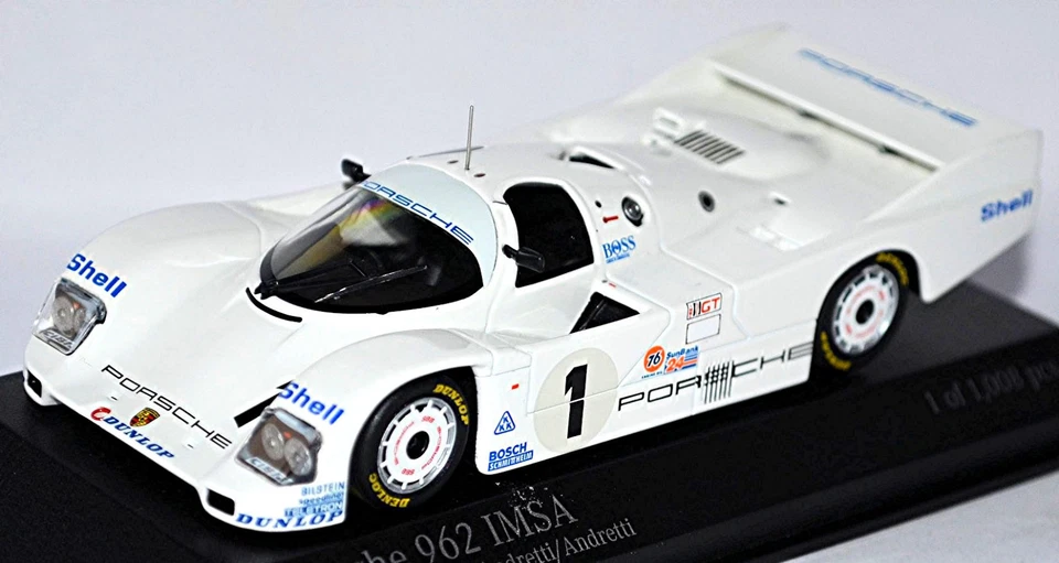 Porsche 962 IMSA 24h Daytona #1 Andretti 1:43 Minichamps - Image 1 of 4