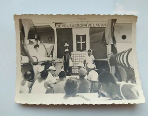 LLOYD TRIESTINO LAGUNA 1938  COM. TE MARTINOLI (N3)VECCHIA FOTOGRAFIA  - Picture 1 of 2
