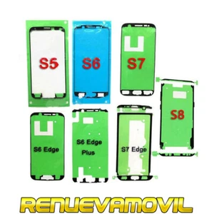 Adhesivo Pantalla LCD Cinta Adhesiva Samsung Galaxy S5 S6 S7 S8 Plus Note 2 3 4 - Imagen 1 de 15
