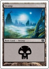 20 Basic Land #339 - SAME ART - Swamp - 9th Edition - MP-NM - Magic MTG FTG