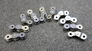 10x Gekröpftes Doppelglied Offset Link Double Simplex für Kettentyp 05B-1 8x3mm - Bild 1 von 8