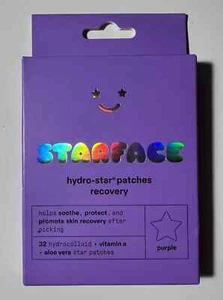 Starface Hydro-Star Patches Recovery 32ct Purple Stars New in Box - Picture 1 of 1