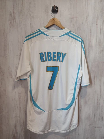 Olympique Marseille 2006 2007 home Size XL Adidas shirt jersey soccer kit Ribery Cover