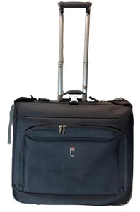 DELSEY Roller Garment Bag 24” Lightweight Sky Max 2.0 Two Wheel Black Hanging - Picture 1 of 24
