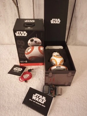 Sphero Star Wars Edición Especial BB-8 Droide Usado en Batalla Con Banda de la Fuerza Disney Foto 1 de 4