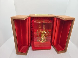 Korean Gold Crown National Treasure 87 Vtg Souvenir Replica Silla Dynasty w Case - Picture 1 of 16