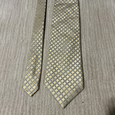 Men’s tie 62” Executive Collection By Tailored Exclusively For Tom James Gold - Image 1 of 4