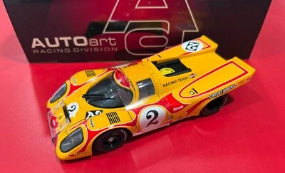AUTOart. PORSCHE 917K. #2. AMARILLO. ANILLOS SIFFERT. ESCALA 1/18. Foto 1 de 4