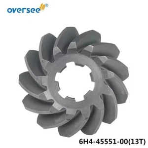 6H4-45551 Pinion Gear For Yamaha Outboard 3 Cyl 40HP 50HP;13T;6H4-45551-00 - Imagen 1 de 5