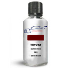 Touch Up Farbe für Toyota Celica superrot 3E5 Stein Chip Bürste Kratzer