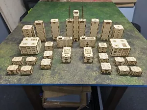 MDF Warhammer Epic Legions Imperialis Titanicus Gelände Scenary Wargaming 6-8mm - Bild 1 von 16