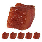  6 Stücke Rindfleisch Block Modell Küche Fleisch Modelle Lebensechte Fleisch