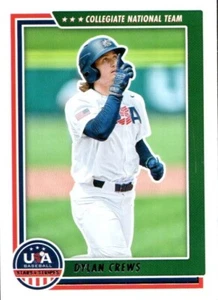 DYLAN CREWS 2022 Panini Stars & Stripes 18U Foil #6 Washington Nationals - Picture 1 of 1