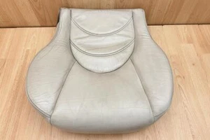 FRONT RIGHT SEAT BASE LEATHER COVER IVORY - Jaguar XK8 XKR 2000-2006 #5642 - Picture 1 of 9