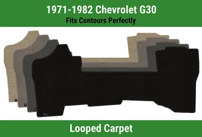 Alfombra de primera fila Lloyd Classic Loop para Chevrolet G30 1971-1982  Foto 1 de 4