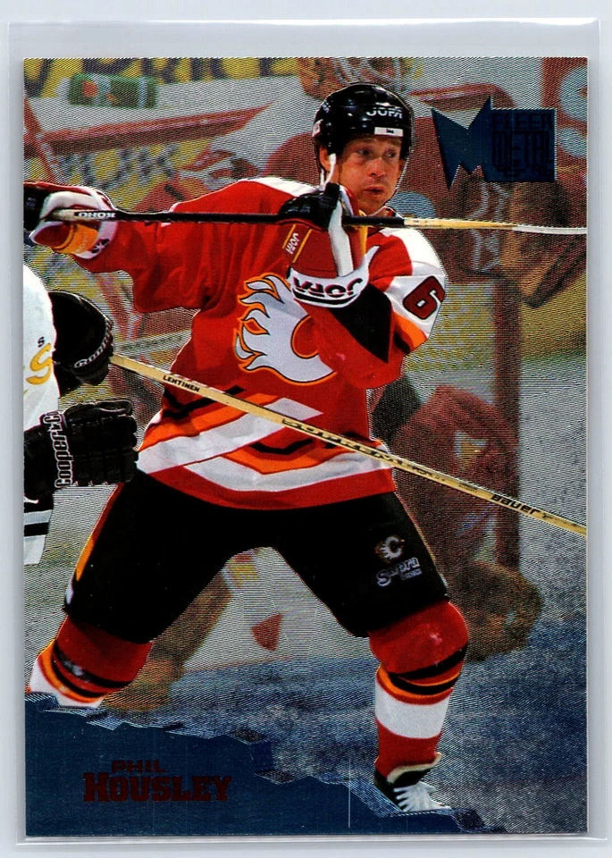 1995-96 Metal Phil Housley Calgary Flames #19 - Image 1 of 2