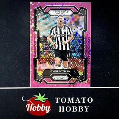 PANINI PRIZM PREMIER LEAGUE 2023-24 SVEN BOTMAN /149 PINK BREAKAWAY REFRACTOR - Image 1 of 2