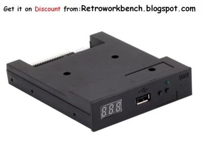 Gotek FF(HxC Compatible) USB Drive for PC Amstrad Amiga Atari BBC Synthesizers