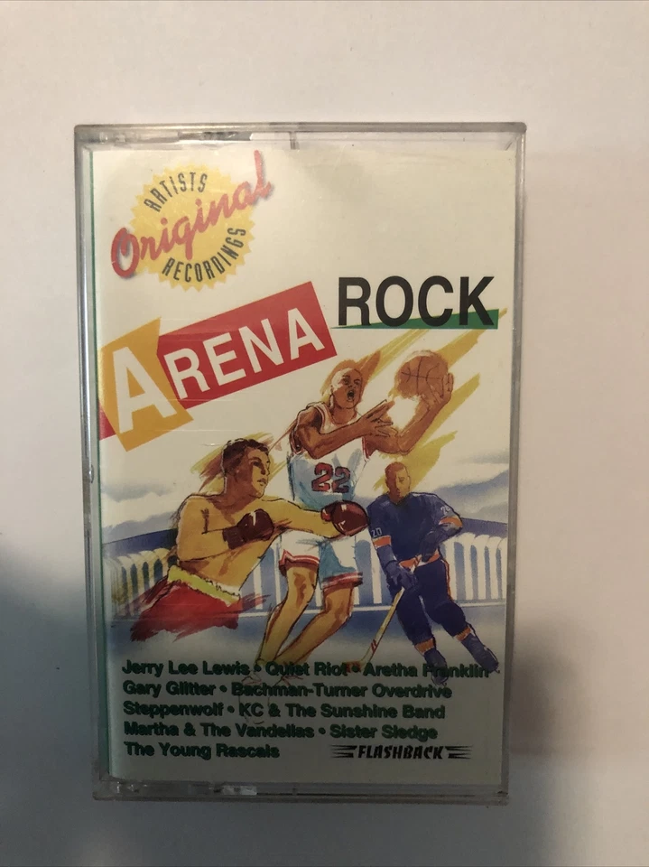 Flashback: Arena Rock (1997) Cassette Tape - Quiet Riot, Steppenwolf - Image 1 of 2