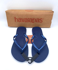 Havaianas Women's Flip Flops Sandal Blue/Navy - US Size 11/12W  EU 41/42