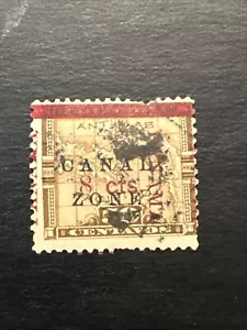 US Canal Zone Panama 1905-06 #20 Used Ng - Picture 1 of 2