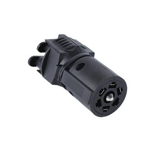 Netzteilstecker, Anhänger-Anschlussstecker für Anhänger, LKW, Motorrad - Picture 1 of 7