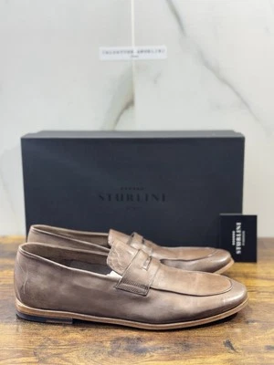 Sturlini Firenze Mocassino  Uomo Pelle Cioco     Luxury Craftmanship Men 43.5 - Immagine 1 di 4