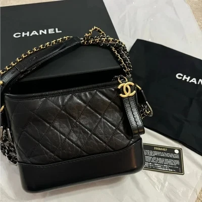 CHANEL Gabrielle Small Hobo Bag Shoulder Leather - Image 1 of 4