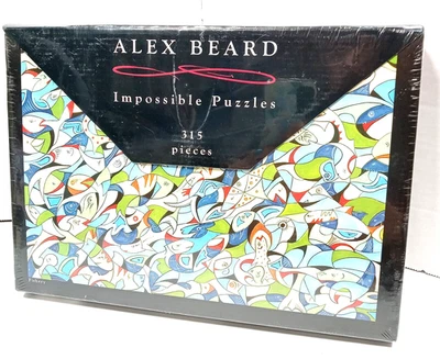 Alex Beard Impossible Puzzles Fishery New in Box 315 Pieces 25" x 17 1/2" - Image 1 of 4
