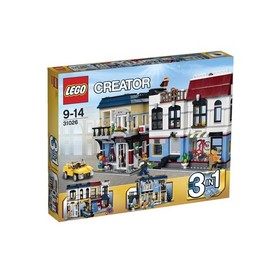 LEGO CREATOR: Bike Shop & Cafe (31026), 100% complete, with instructions
