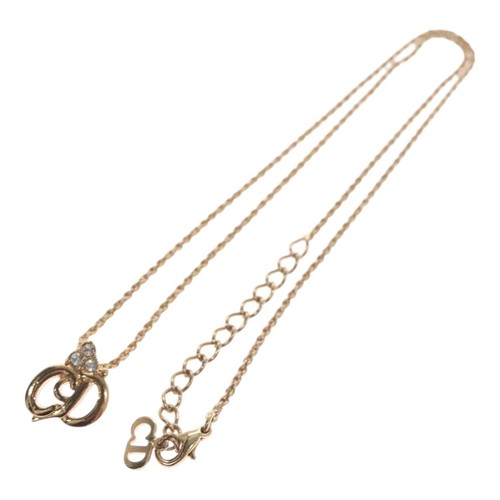 Collana Dior in metallo dorato gioielli autentici
