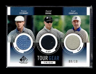 2013 SP Jogo Usado Tour Gear Trios David Duval Payne Stewart Fred Casais 08/10 - Imagem 1 de 2