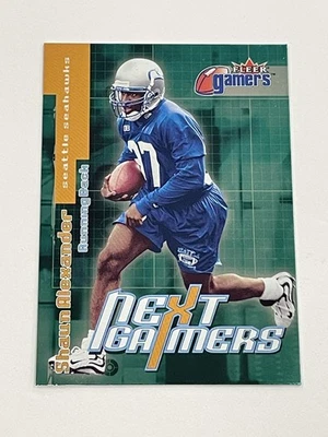 2000 Fleer Gamers Football #145 - Shaun Alexander RC - Seattle Seahawks - Image 1 of 2
