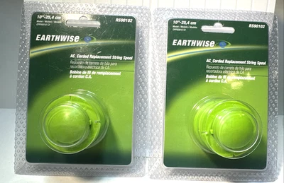 2 Packages Earthwise AC Corded Replacement String Spool RS90102 FREE SHIPPING - Image 1 of 4