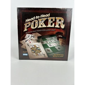 Head-to-Head Poker Card Board Game 2005 Parker Brothers Brand New Factory Sealed - Picture 1 of 4