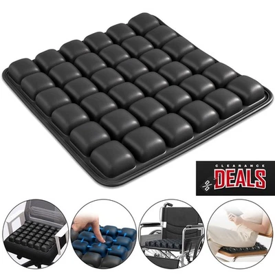 LIONS Inflatable Seat Cushion 3D Air Cell Office Chair Travel Pressure Relief Cushions