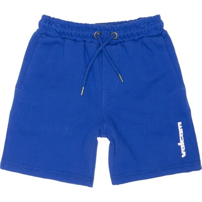 VOLCOM BOYS SHORTS - ROYAL BLUE SZ 5 - ATHLETIC PANTS FLEECE - Image 1 of 2