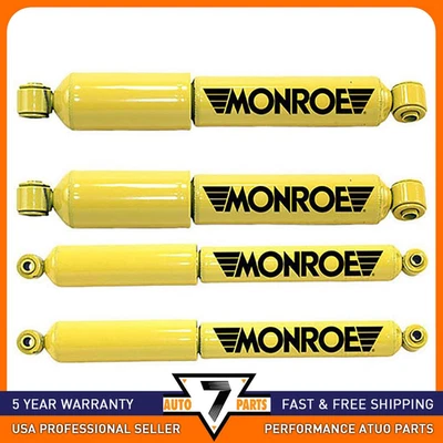4 Monroe Shocks & Struts Front Rear Shock Absorber For 1978-1991 Chevrolet G30 - Image 1 of 3
