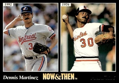 1993 Pinnacle Dennis Martinez Montreal Expos/Baltimore Orioles #291 - Image 1 of 2