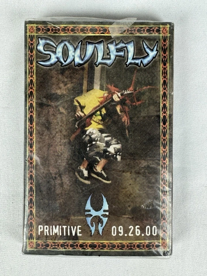 Soulfly - Back To The Primitive [2000, Cassette Single] Promo - Image 1 of 4