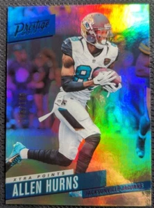 2017 Prestige Xtra Points Purple #159 Allen Hurns /100 Jaguars - Picture 1 of 2