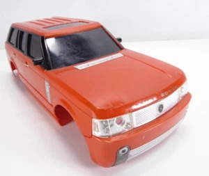 Range Rover Body Hard Plastic Orange Drift RC Scale Crawler Off Road - Picture 1 of 13