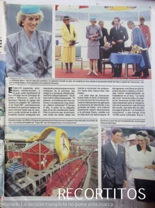 CLIPPING g 1726 lady di diana de gales au canada - Picture 1 of 2