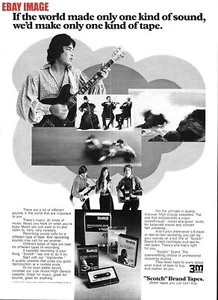 ADVERT for 3M 'Scotch' Audio Cassette & 8-Track Tapes Vintage 1978 Print Ad 721A - Picture 1 of 1