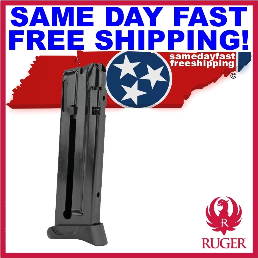 Ruger SR 22 OEM Mag w/ Ext 10 Rd 22 LR 90382 SAME DAY FAST FREE SHIPPING - Image 1 of 1