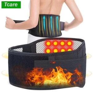Cinturón de terapia magnética de turmalina - Soporte lumbar ajustable y autocalentable - Imagen 1 de 20