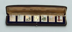 800 - Jahr - Feier Karl-Marx-Stadt 1165-1965, 7 Abzeichen in Box, ansehen! - Bild 1 von 1