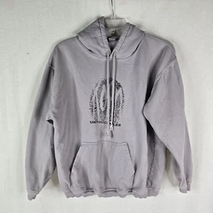 Vintage Mens Medium 2002 Korn Untouchables SIGNED gray Hoodie - Picture 1 of 14