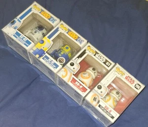[LOT] Star Wars Funko Pop! - R2-D2 #31, R2-B1 #45, BB-8 #61, BB-8 #196 (ÄRMELIG) - Bild 1 von 18