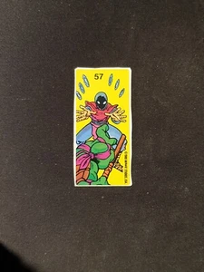 TEENAGE MUTANT NINJA TURTLES 1989 Mirage Studios BUBBLE GUM Sticker No. 57 - Bild 1 von 2